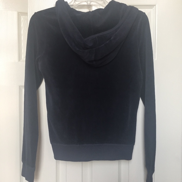 Navy hooded jacket - Picture 2 of 2